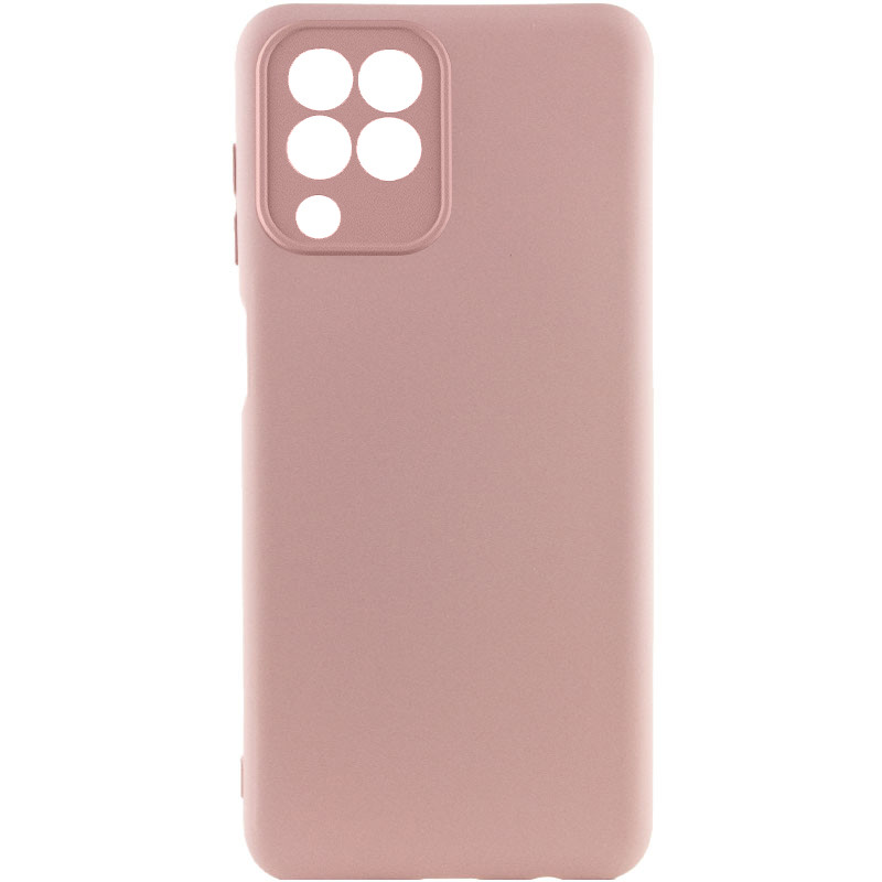 Чохол TPU GETMAN Liquid Silk Full Camera на Samsung Galaxy M33 5G (Рожевий / Pink Sand)