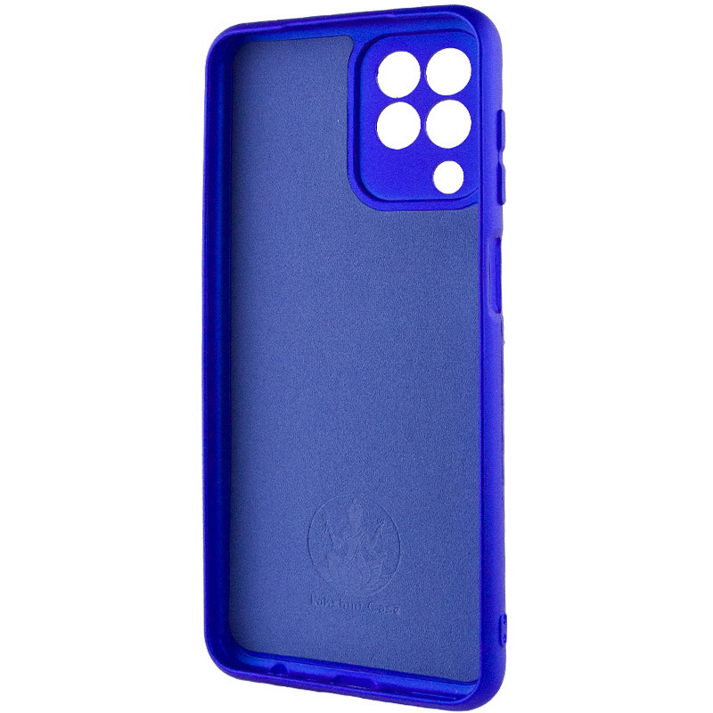 Фото Чохол TPU GETMAN Liquid Silk Full Camera на Samsung Galaxy M33 5G (Синій / Iris) в маназині vchehle.ua