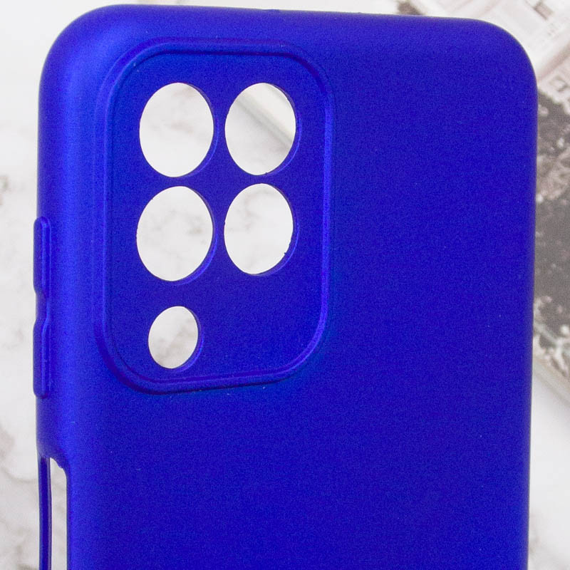 Купити Чохол TPU GETMAN Liquid Silk Full Camera на Samsung Galaxy M33 5G (Синій / Iris) на vchehle.ua