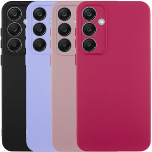 Чехол TPU GETMAN Liquid Silk Full Camera для Samsung Galaxy S24