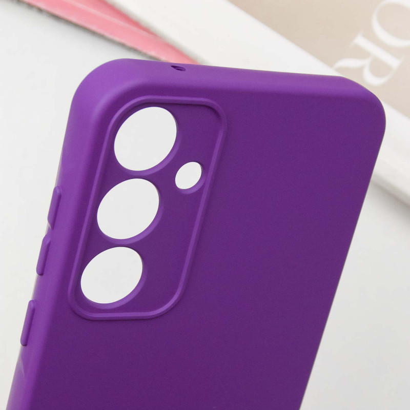 Купить Чехол TPU GETMAN Liquid Silk Full Camera для Samsung Galaxy S24+ (Фиолетовый / Purple) на vchehle.ua