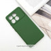 Фото Чохол TPU GETMAN Liquid Silk Full Camera на Xiaomi Poco X6 / Note 13 Pro 5G (Зелений / Dark green) на vchehle.ua