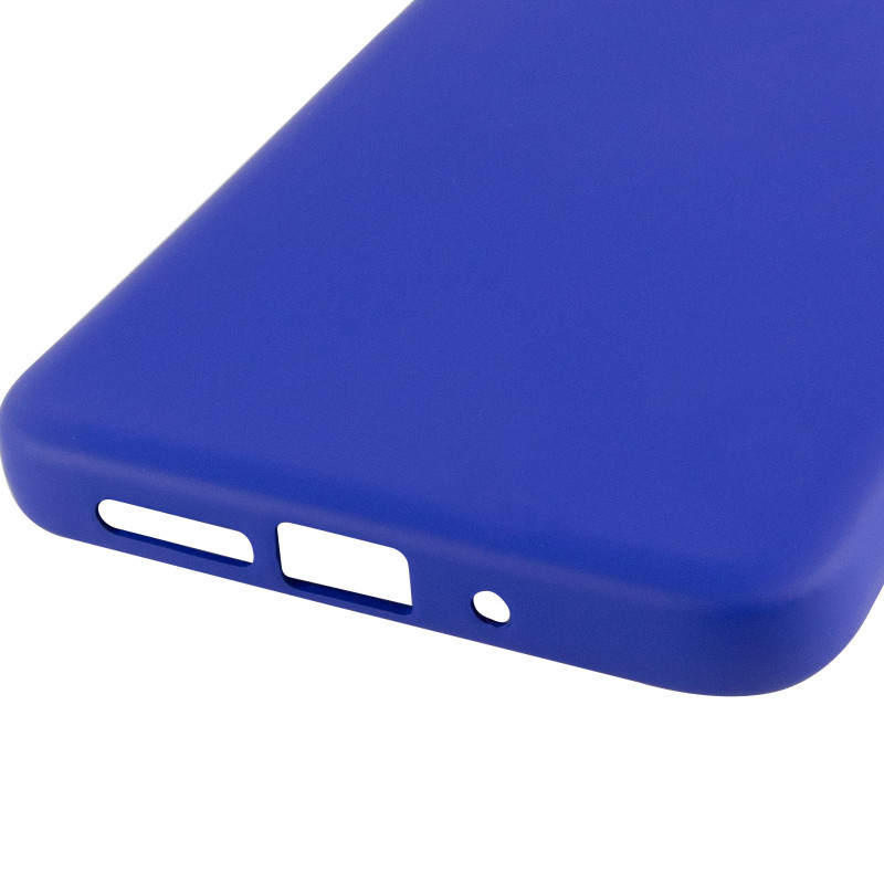 Купить Чехол TPU GETMAN Liquid Silk Full Camera для Xiaomi Redmi 15 (Global) (Синий / Deep navy) на vchehle.ua