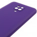Чохол TPU GETMAN Liquid Silk Full Camera на Xiaomi Redmi Note 9s / Note 9 Pro / Note 9 Pro Max (Фіолетовий / Ultra Violet) в магазині vchehle.ua