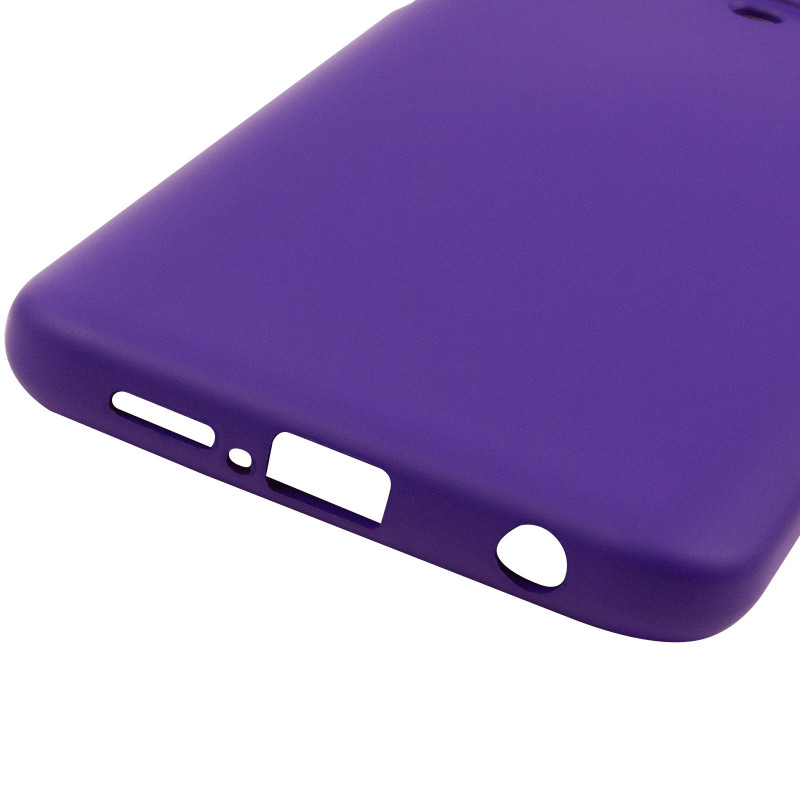 Купити Чохол TPU GETMAN Liquid Silk Full Camera на Xiaomi Redmi Note 9s / Note 9 Pro / Note 9 Pro Max (Фіолетовий / Ultra Violet) на vchehle.ua