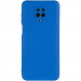 Фото Чохол TPU GETMAN Liquid Silk Full Camera на Xiaomi Redmi Note 9s / Note 9 Pro / Note 9 Pro Max (Синій / Royal blue) на vchehle.ua
