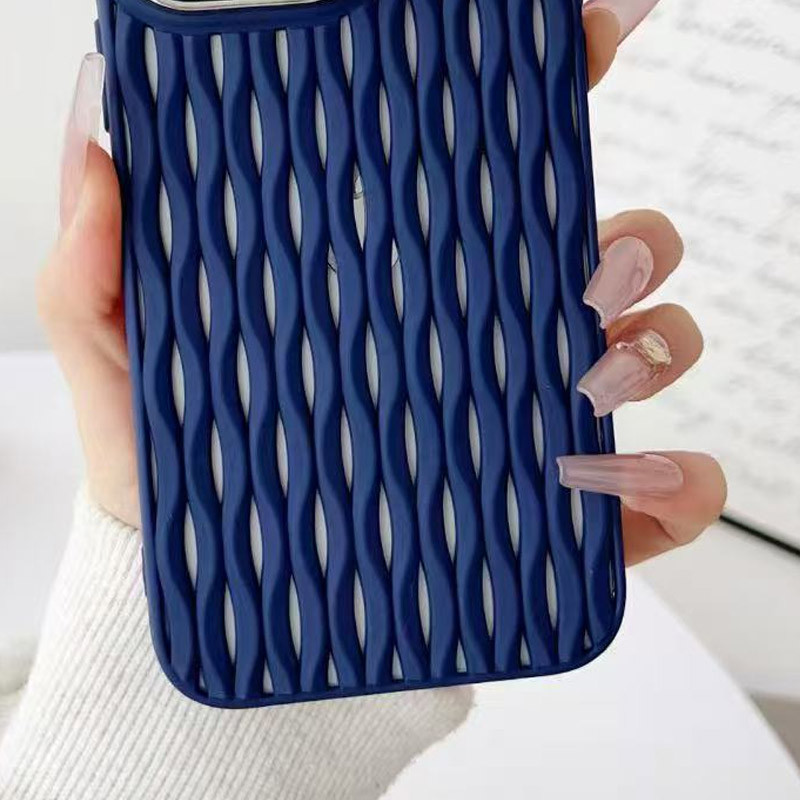 Фото Чехол TPU Ribbio для Apple iPhone 15 (6.1") (Blue) на vchehle.ua