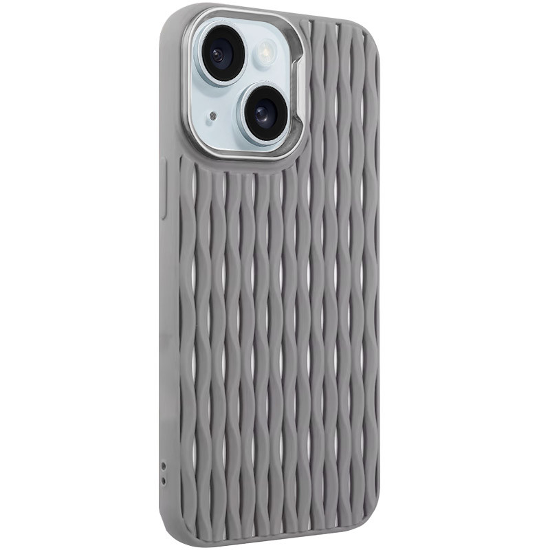 Чехол TPU Ribbio для Apple iPhone 15 (6.1") (Gray)