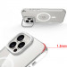 Фото Чохол TPU Space Case Apex with Magnetic Safe на Apple iPhone 16 Pro (6.3") (Silver) в маназині vchehle.ua