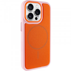 Чехол PC Textile Hybrid with Magnetic Fit для Apple iPhone 15 Pro (6.1")