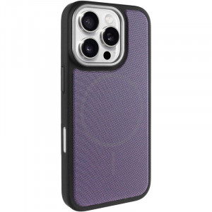 Чехол PC Textile Hybrid with Magnetic Fit для Apple iPhone 16 Pro (6.3")
