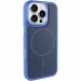 Чохол PC Textile Hybrid with Magnetic Fit на Apple iPhone 16 Pro (6.3") (Blue)