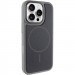 Чохол PC Textile Hybrid with Magnetic Fit на Apple iPhone 16 Pro (6.3") (Grey / Black)