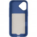 Фото Чехол PC Textile Hybrid with Magnetic Fit для Apple iPhone 17 (6.3") (Blue) в магазине vchehle.ua