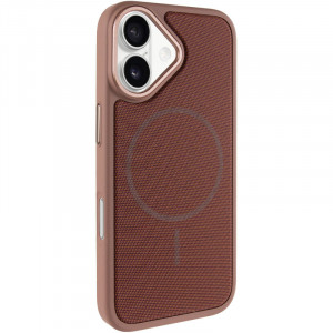 Чехол PC Textile Hybrid with Magnetic Fit для Apple iPhone 17 (6.3")