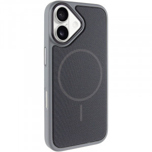 Чехол PC Textile Hybrid with Magnetic Fit для Apple iPhone 17 (6.3")