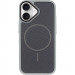 Фото Чехол PC Textile Hybrid with Magnetic Fit для Apple iPhone 17 (6.3") (Grey / Black) на vchehle.ua