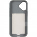 Фото Чехол PC Textile Hybrid with Magnetic Fit для Apple iPhone 17 (6.3") (Grey / Black) в магазине vchehle.ua