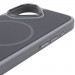 Чехол PC Textile Hybrid with Magnetic Fit для Apple iPhone 17 (6.3") (Grey / Black) в магазине vchehle.ua