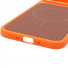 Чехол PC Textile Hybrid with Magnetic Fit для Apple iPhone 17 Air (6.5") (Orange / Brown) в магазине vchehle.ua