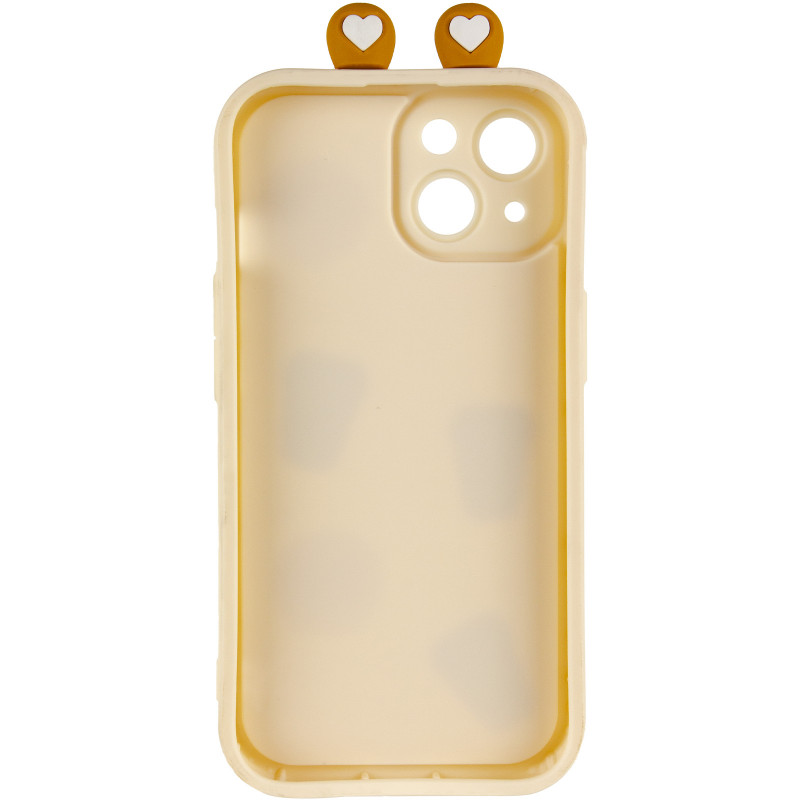 Фото Чехол TPU Toys Case with Ears для Apple iPhone 15 (6.1") (Sand) в магазине vchehle.ua