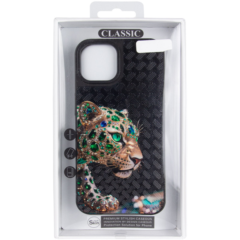 Фото Чохол TPU+PC Crystal Hunt with Magnetic Safe на Apple iPhone 13 / 14 (6.1") (Black) в маназині vchehle.ua