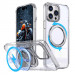 Фото Чохол TPU+PC Empire with Magnetic Safe and Ring для Apple iPhone 14 Pro Max (6.7") (Clear) на vchehle.ua