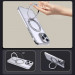 Чохол TPU+PC Empire with Magnetic Safe and Ring для Apple iPhone 15 Pro (6.1") (Clear) в магазині vchehle.ua