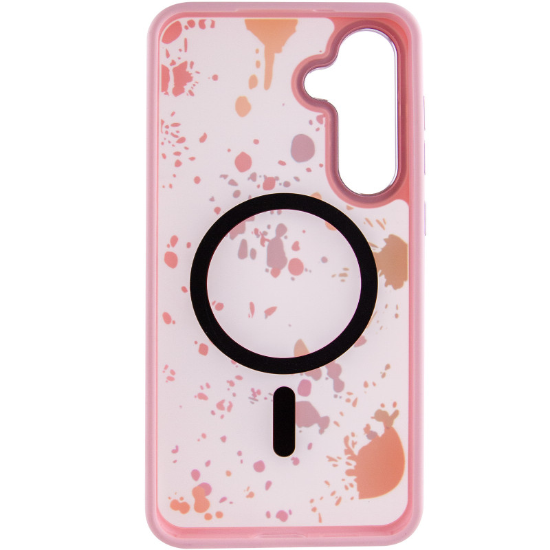 Фото Чехол TPU+PC Flush with Magnetic Safe для Samsung Galaxy S24 / S25 (Baby pink) в магазине vchehle.ua