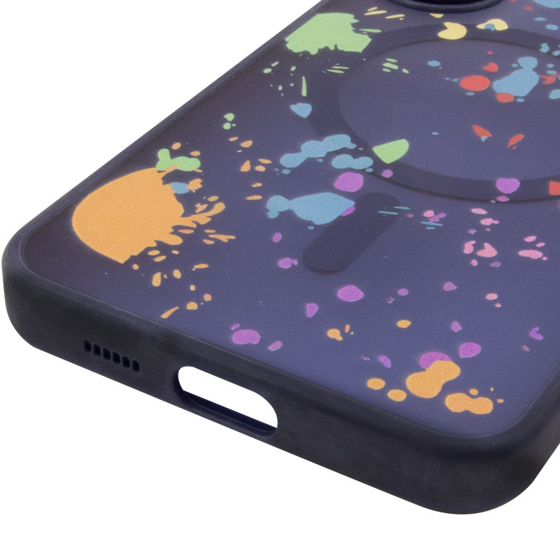 Купить Чехол TPU+PC Flush with Magnetic Safe для Samsung Galaxy S24 / S25 (Dark blue) на vchehle.ua