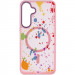 Фото Чехол TPU+PC Flush with Magnetic Safe для Samsung Galaxy S24 FE (Baby pink) на vchehle.ua