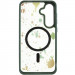 Фото Чехол TPU+PC Flush with Magnetic Safe для Samsung Galaxy S24 FE (Dark green) в магазине vchehle.ua