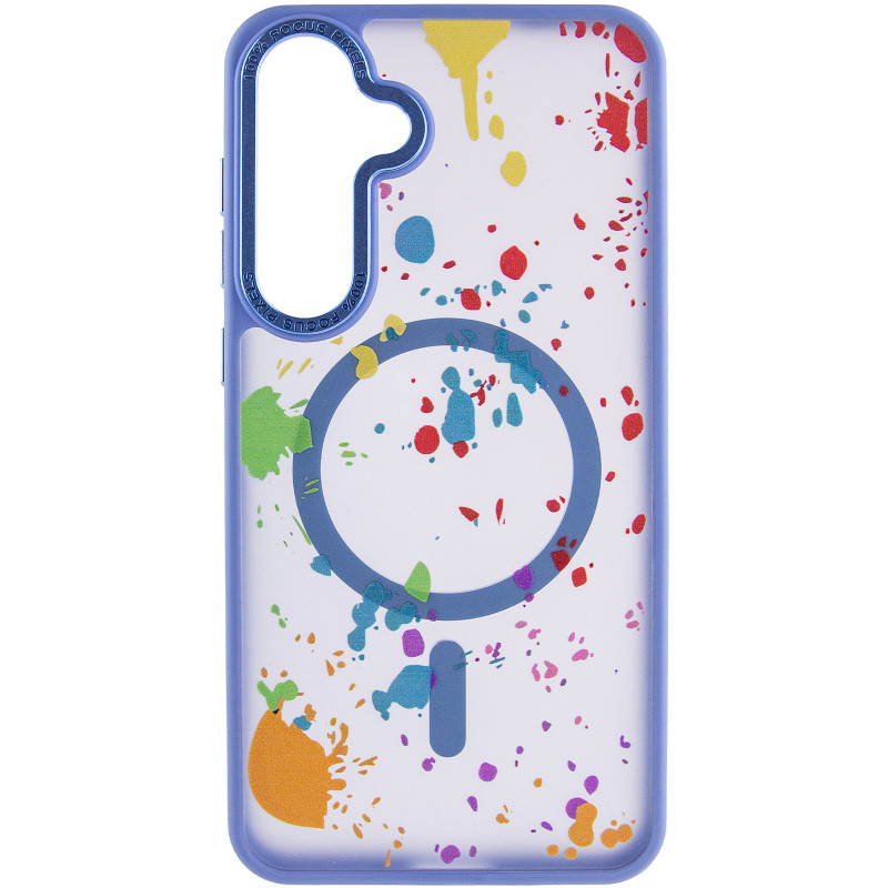 Фото Чехол TPU+PC Flush with Magnetic Safe для Samsung Galaxy S24 FE (Lazure) на vchehle.ua
