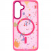 Фото Чохол TPU+PC Flush with Magnetic Safe на Samsung Galaxy S24+ / S25+ (Barbie Pink) на vchehle.ua