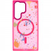 Фото Чехол TPU+PC Flush with Magnetic Safe для Samsung Galaxy S24 Ultra (Barbie Pink) на vchehle.ua