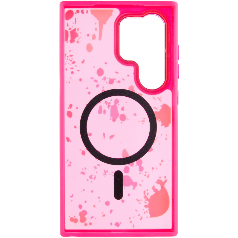 Фото Чехол TPU+PC Flush with Magnetic Safe для Samsung Galaxy S24 Ultra (Barbie Pink) в магазине vchehle.ua