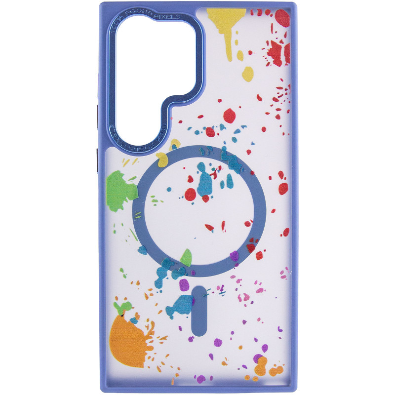 Фото Чехол TPU+PC Flush with Magnetic Safe для Samsung Galaxy S24 Ultra (Lazure) на vchehle.ua