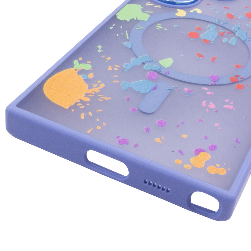 Купить Чехол TPU+PC Flush with Magnetic Safe для Samsung Galaxy S24 Ultra (Lazure) на vchehle.ua
