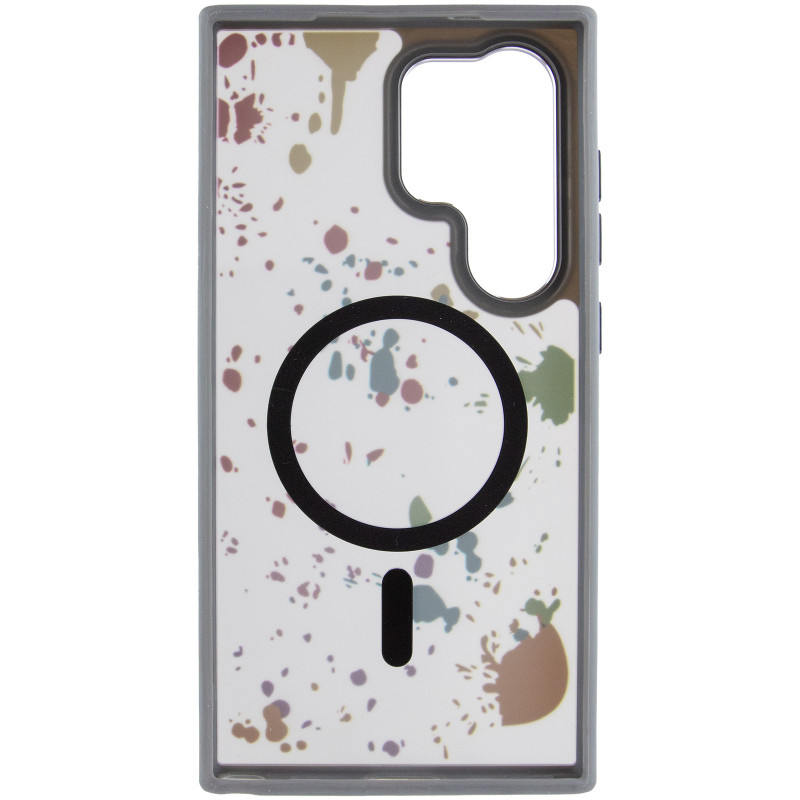 Фото Чехол TPU+PC Flush with Magnetic Safe для Samsung Galaxy S24 Ultra (Titanium grey) в магазине vchehle.ua