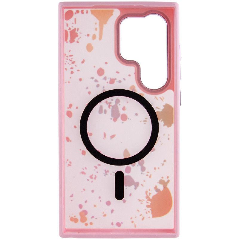 Фото Чехол TPU+PC Flush with Magnetic Safe для Samsung Galaxy S25 Ultra (Baby pink) в магазине vchehle.ua
