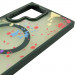 Чехол TPU+PC Flush with Magnetic Safe для Samsung Galaxy S25 Ultra (Dark green) в магазине vchehle.ua