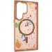 Чехол TPU+PC Flush with Magnetic Safe для Samsung Galaxy S25 Ultra (Desert gold)