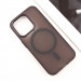 Фото Чохол TPU+PC Lily with Magnetic safe на Apple iPhone 15 Pro Max (6.7") (Dark Purple) на vchehle.ua