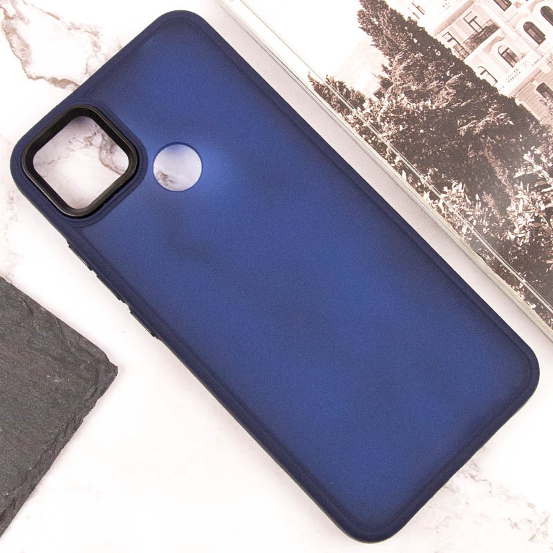 Чохол TPU+PC Lyon Frosted на Xiaomi Redmi 9C (Navy Blue) в магазині vchehle.ua