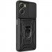 Ударопрочный чехол Ummi Camshield Serge Ring для Motorola Moto G05 / E15 (Черный / Black)