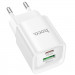 Фото СЗУ Hoco C147A PD20W+QC3.0 (1USB-A/1C) (White) на vchehle.ua