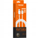 Фото Дата кабель Amaya L09 USB to Lightning 3A (1m) (White) на vchehle.ua