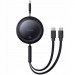 Дата кабель Baseus Bright Mirror Series Type-C to Type-C/Type-C 100W (1m) (P10318602111) (Cluster Black)