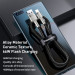 Купити Дата кабель Baseus Cafule Metal USB to Type-C 66W (1m) (CAKF00010) (Black) на vchehle.ua