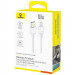 Фото Дата кабель Baseus Crystal USB to Type-C 100W (2m) (E04279) (Moon White) в магазине vchehle.ua